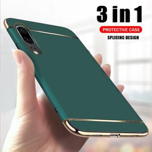 Luxury Plating PC Hard Case For Huawei P20 P30 P40 Lite Honor 10 20 30 Pro Cover For Huawei Nova 5 6 7 SE Pro Phone Case Coque