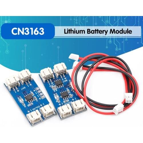 CN3163 CN5711 Solar Powered LED Driver Module 4.4-6V 2-Pin JST Connector Automatic Recharge For Street Light/Solar LED