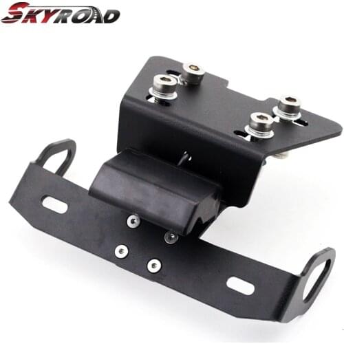 Motorcycle Licence Plat Holder For YAMAHA XJ6N XJ6 Diversion F FZ6R FZ 6R Number Rear LED Brake Tail Tidy Frame Fender 2010-2017