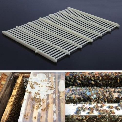 For 10 Frame Beekeeping Beekeeper Bee Queen Excluder Net Royal Plastic Kit Board Separated Grid Board King Tool Trapping Z7W4