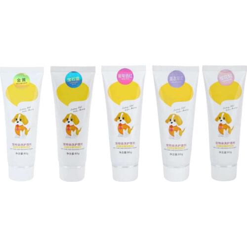 Chicken feeder chicken feeder Animal Hair Dye Gel Semi‑Permanent Temporary Pet Fur Coloring Easy to Use Pet Supply Poultry