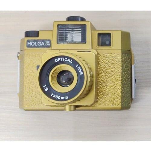 Holga 120 CFN 120CFN Medium Format Camera Gold Lomo Brand NEW