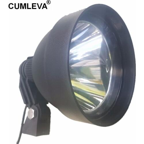 Powerful 25W LED Remote Mount Spotlight 12V 150MM LED Hunting Handheld light Outdoor Searching Portable Lamp 2500LM Spot beam