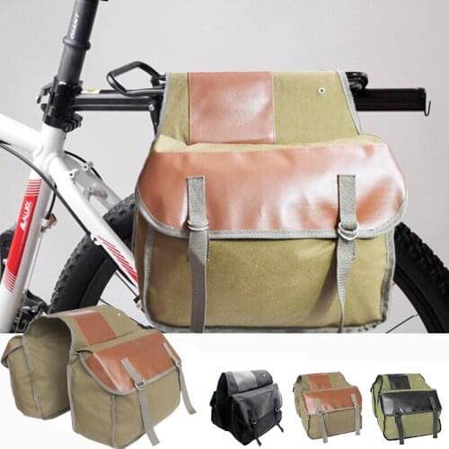 Motorcycle Saddlebag Luggage Bags Waterproof Canvas Stroage BagFor Honda shadow For Suzuki dr 650