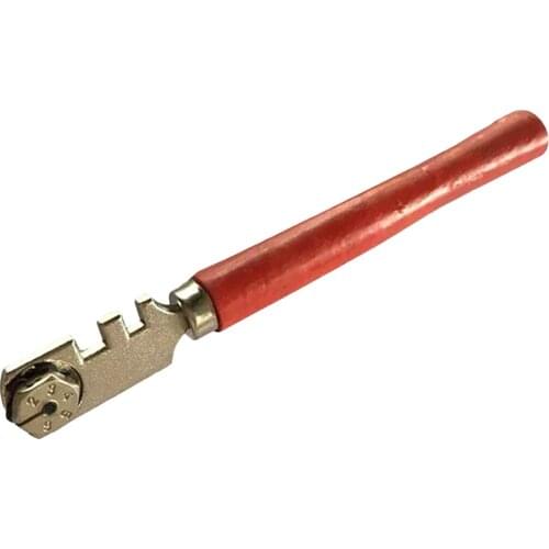 New 1pcs 130mm Professional Portable Diamond Tipped Glass Tile Cutter Window Craft For Hand Tool