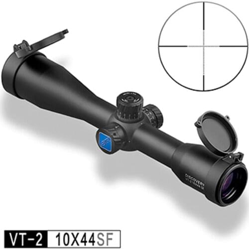 Hot Selling Discovery rifle scope VT-2 10X44SF Magnification 30mm Tube Thin Eyepiece Wired Reticle