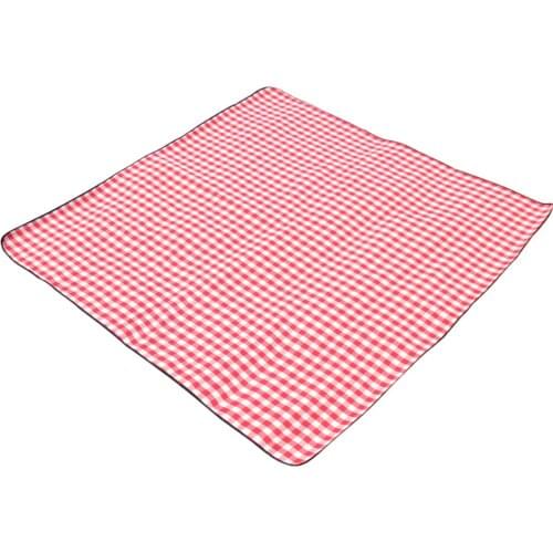 Portable Outdoor Picnic Mat Fashion Plaid Pad Waterproof Camping Travel Beach Blanket Mattress Camping Bed Sleeping Pad