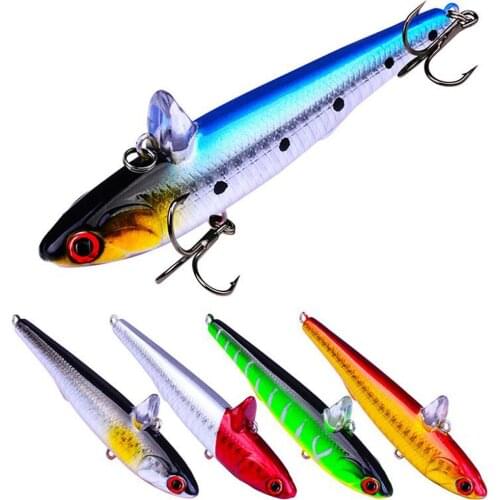Minnow Fishing Lures with Two Treble Hooks Life-Like Swimbait Fishing Bait Crankbait for Bass Trout Walleye Redfish