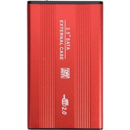 External USB 2.0 2.5inch SATA SSD HDD Enclosure Mobile Hard Disk Drive Case Box