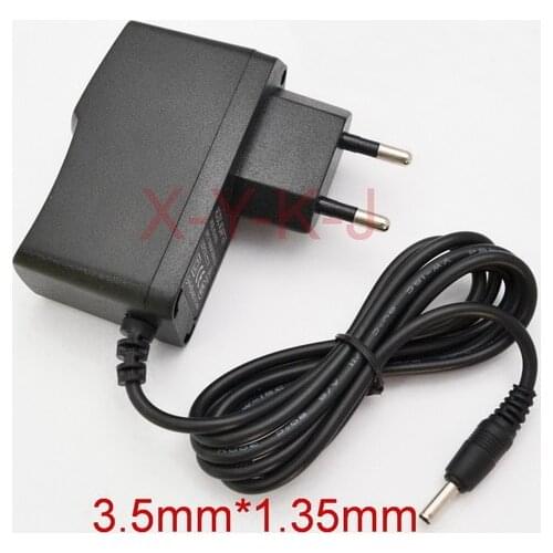 1PCS 8V 500mA AC 100V-240V Converter Switching power adapter DC 8V 500mA 0.5A Supply EU Plug DC 3.5mm x 1.35mm