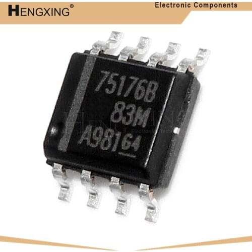10piece SN75176BDR SOP8 SN75176B SOP SN75176 SOP-8 75176B SMD new and original IC In Stock