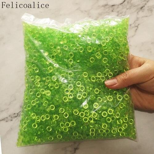 500g Fishbowl Beads Plastic Vase Filler Ball Fish Bowl Bead For Slime Making DIY Art Craft Wedding Party Decoration