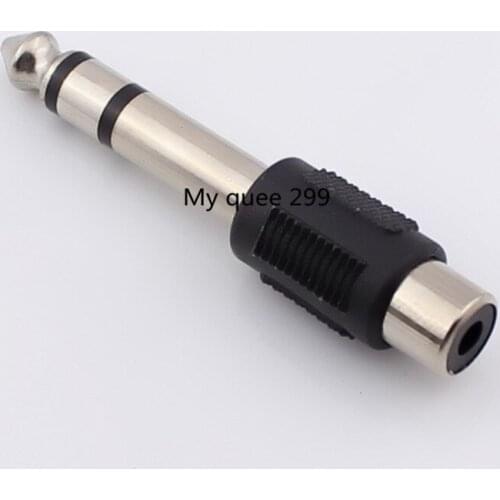 6.5 plug the AV seat audio swivel adapter 6.5 RCA FM transmitter 6.35mm