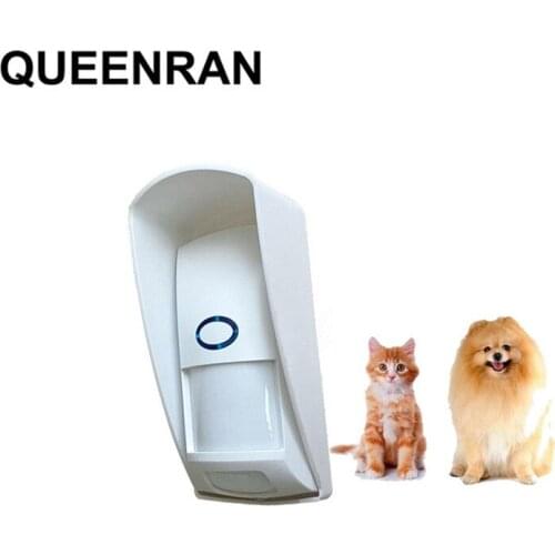 Wirless Dual PIR Sensor Pet Immunity Alarm System For 433MHz Home Smart Burglar Protection Infrared Motion Sensor Detector