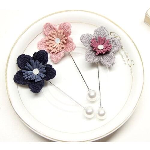 Bitaohongjia Knitted Brooches For Clothes China