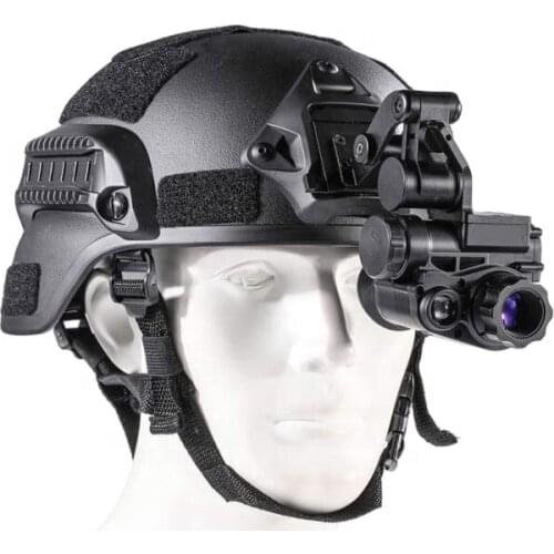 Digital Night Vision Monocular with Helmet Mount PVS Night Vision Goggles Scope for Darkness Hunting and Surveillance