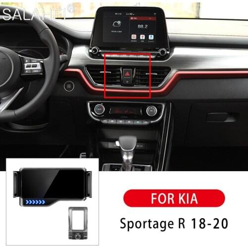 2021 New High Quality Car Phone Holder For Kia Sportage R 18-20 Air Vent Stand Mobile phone Auto Support Car Phone Bracket Goods