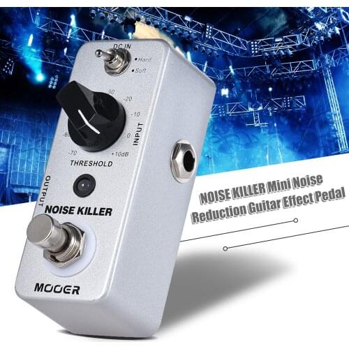 Mooer Noise Reduction Effect Pedal Guitar Pedal Guitar Effect Pedal Processsor True Bypass for Electric Guitar Accessories Mnr1