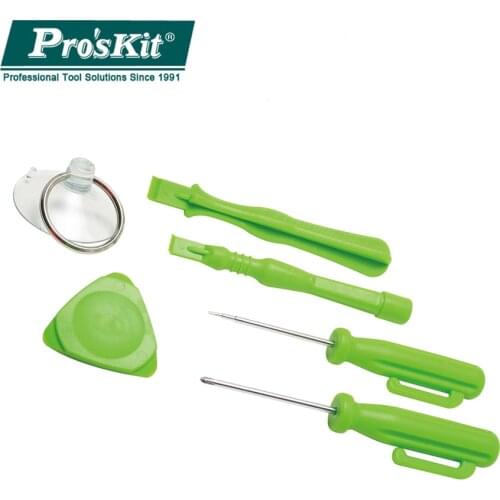 Proskit PK-9110 6PCS iPhone Series Disassemble Set Hand Tool For Laptop Teardown Electronics Repair Kit Miniature Suction Cup