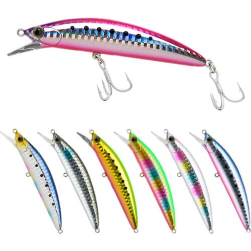 NEW Minnow 90mm/28g Fishing Lures Swimbait Ice Fish Crankbait Whopper Popper Sink Bass Deep Diving Lure Bait Japan Tackle Pesca