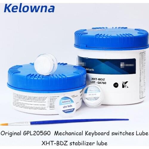 Kelowna Original GPL205G0 Switch Lube Stabilizer Lube XHT-BDZ Grease Mechanical Keyboard Switches Lube Spring Grease