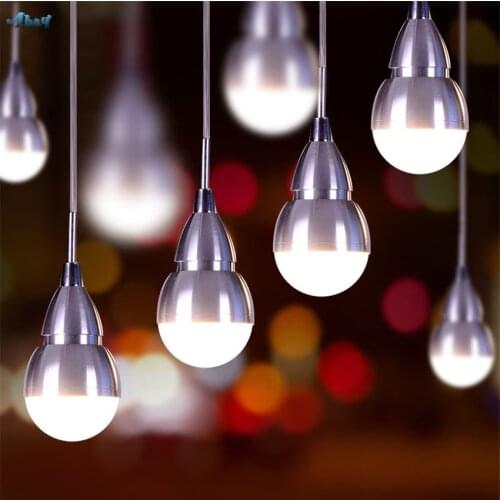 Loft Single Head Meteor Bulb Pendant Lights Bedroom Living Room Led Warm White Retro Bar Cafe Store Hanging Lamps Fixtures