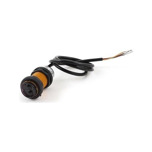 Adjustable 3-50cm Infrared Photoelectric Sensor Switch DC 5V 100mA E18-D50NK