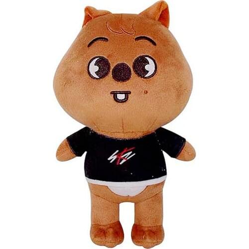 Skzoo Plush Toys Stray Kids 20cm Cartoon Stuffed Animal Plushies Doll Bbokari Leebit Wolf Chan Puppym Kids Adults Fans Gift