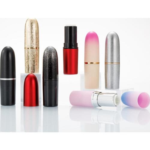 1pc Bullet Shape Empty Lipstick Tube 12.1mm Diy Lip Balm Tubes Homemade Lip Stick Beauty Lipstick Balm Cosmetic Containers Gift