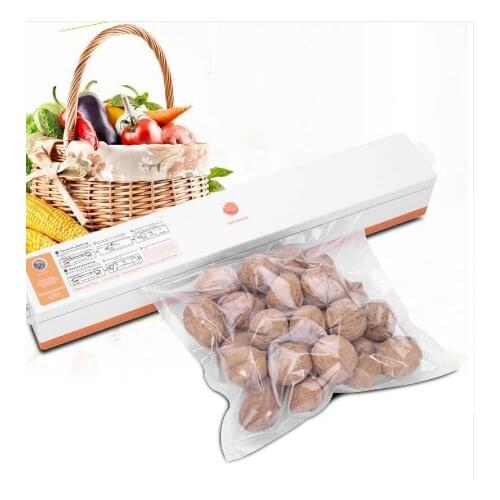 Food Vacuum Sealer Sealing Machine Vacuum Packing Machine 220V Film Container Food Sealer Saver Include 15Pcs Bags Free
