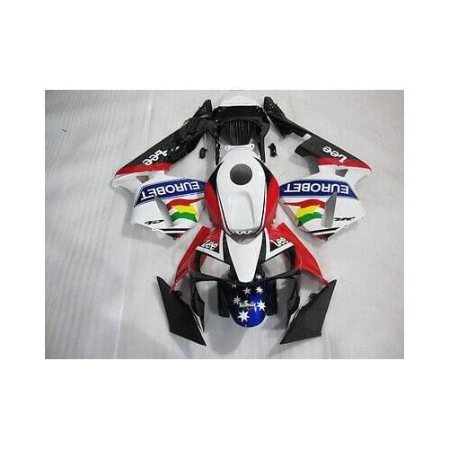 Wotefusi UV Painted Bodywork Fairing Injection For Honda CBR 600RR F5 2003 2004 (HE)