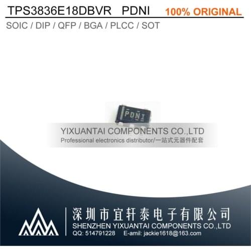 10pcs/lot 50pcs/lot 100pcs/lot Free shipping original TPS3836E18DBVR TPS3836E18 3836E18 PDEI SOT23-5