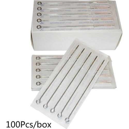 100pcs/Box 3RL 5RL 7RL 9RL 5M1 7M1 9M1 5RS 7RS 9RS Mixed Sterile Tattoo Needle Set for Tattoo Machine Accessories Parts