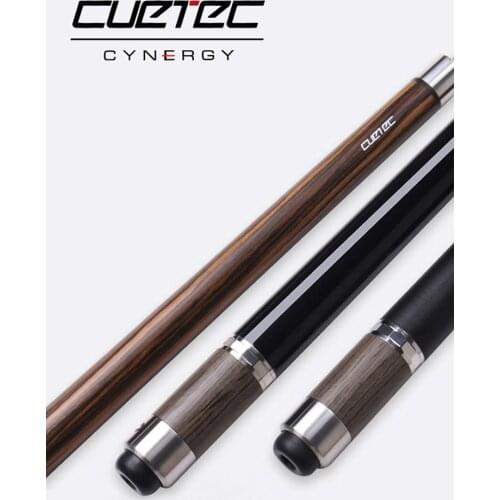 CUTEC Black Technology Billiard Cue Carbon Fiber Big Tip12.5mm Black 8 Nine Cue Wood Warp Pool Cue