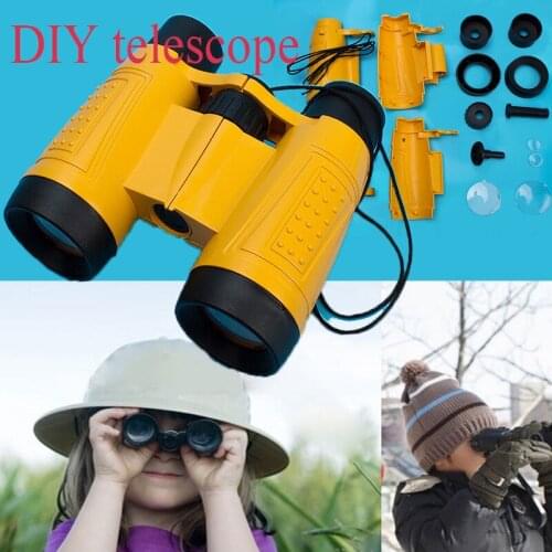 DIY Homemade multi-power telescopes meaningful gift for children
