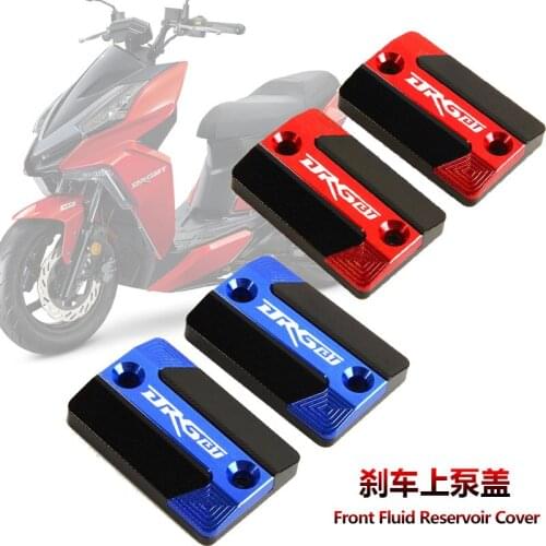 For SYM DRGBT DRG 158 DRG158 DRGBT158 Motorcycle Front Rear Fluid Reservoir Cover Cylinder Reservoir Brake Cap
