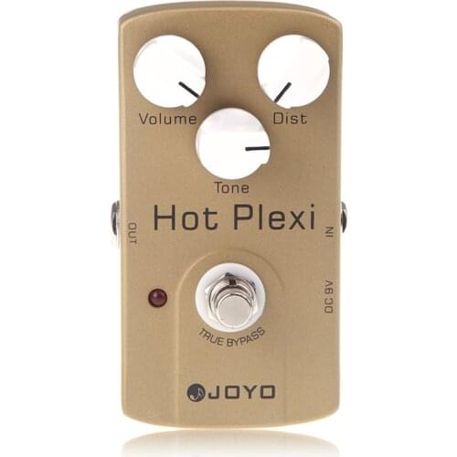 JOYO JF-32 Hot Plexi Electric Guitar Effect Pedal Processor Distortion Simulates Classic AMP True Bypass Musical Instruments