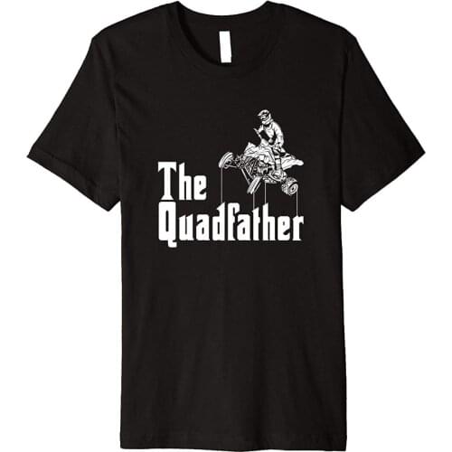 The Quadfather Cool Atv Four Wheeler Quad Biker Gift 2019 Fashion Solid Color Men T-shirt Sleeveless T Shirt