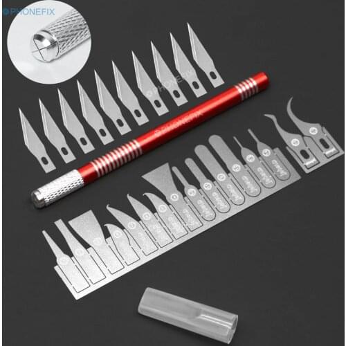 Metal Engraving Craft Knives Blades IC Chip BGA Motherboard PCB Repair Knives for Mobile Phone Laptop PCB Repair Hand Tools