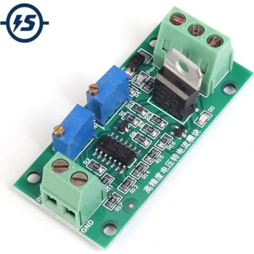 Voltage to Current Module Signal Conversion With Indicator Constant Current Source SCM PLC Potentiomete 0-10V to 4-20mA