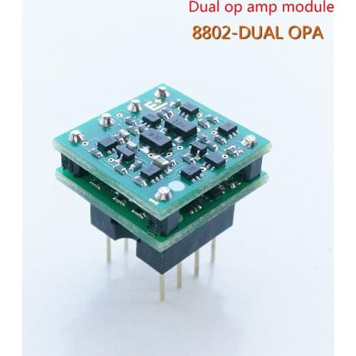 OP8802 Fully Discrete Dual OPA Class A output 15mA replace OPA1612 LME49720 OPA2604