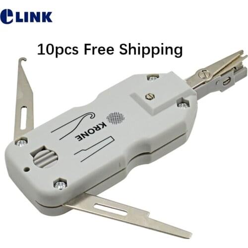 Original Short Classic Krone Lsa-plus Punch Down Insertion Tool Telecom Phone Wire Cable RJ11 RJ45 Network Tool Kit Professional