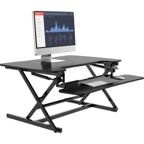 Lifting table standing office computer desk folding lifting elevated workbench support