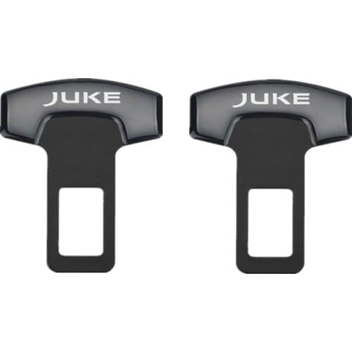 2PCS Safety Belt Buckles Real Trucks Car Safty Belt Alarm Canceler Stopper for Nissan JUKE Accessories Car-styling