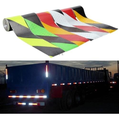 Luxury PVC Safety Reflective Warning Tape Conspicuity Film Sticker Multicolor 3m