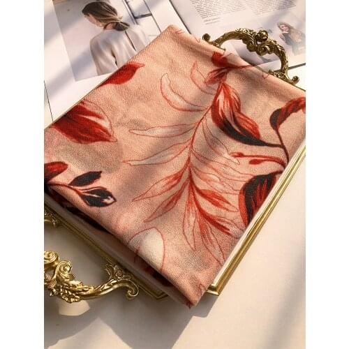 Printed Floral 100% Cashmere scarf Women female Spring Autumn Winter Korean Long Shawl 200-100cm