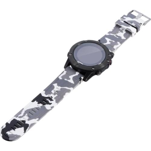 Colorized Printing Silicone Quick Replacement Wrist Band 20MM For Garmin Fenix 5S Smart Watch Bracelet Strap For Fenix 5S Plus