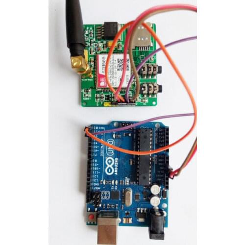 SIM800 GPRS GSM SIM Board Quadband QUAD BAND L shape Antenna STM32
