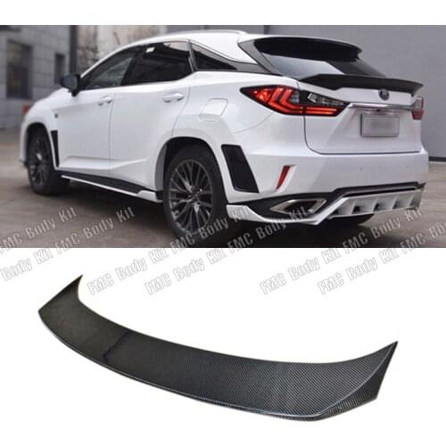 Real Carbon Fiber Rear Wing Trunk Lip Spoiler For LEXUS RX RX200T RX450H 2016 2017 2018 2019 2020 Car Styling
