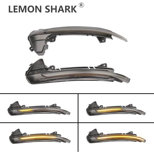 Dynamic Blinker Side Mirror LED Turn Signal Light For Audi A6 C7 C7.5 RS6 Sline S6 4G 2013 2014 2015 2016 2017 2018